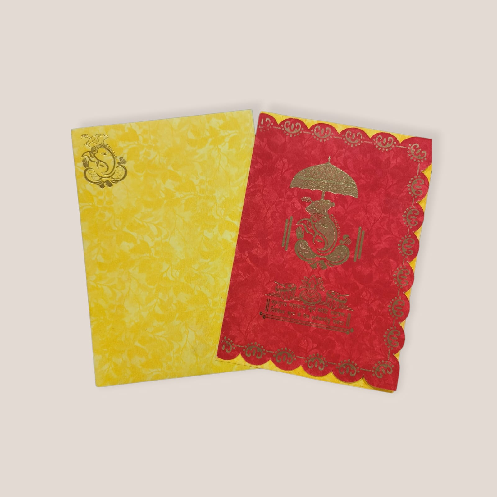 6x9 Yellow Envelope+Red Card